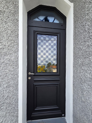 Porte Manoir avec imposte